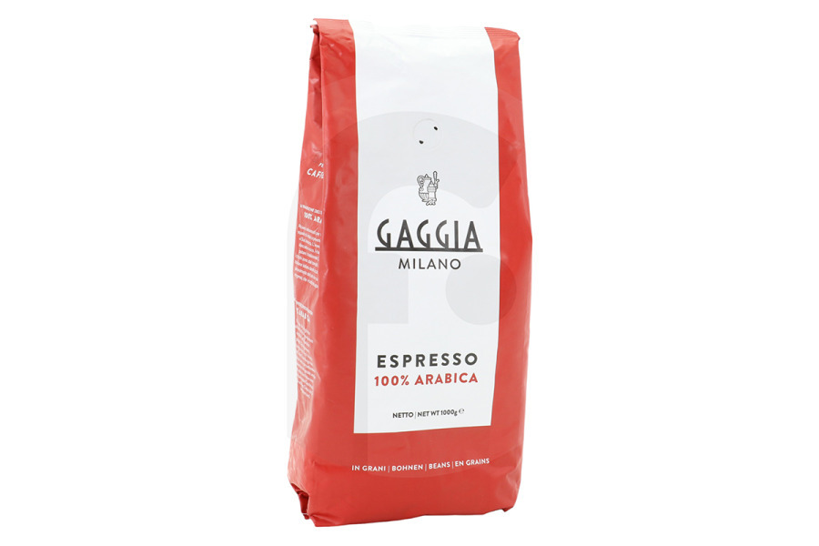 DeLonghi Gaggia Espresso 100% Arábica Granos de Cafetera Café 1000g 21001731 para Cafetera apto para entre otros Café en grano, 1000g