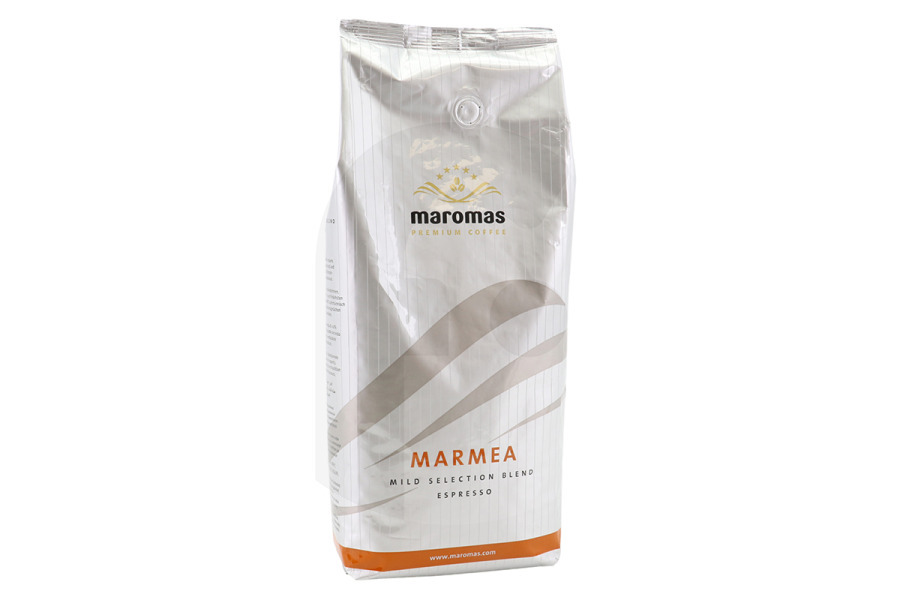 DeLonghi MBM004 Maromas Marmea Mild Selection Blend Espresso Granos de Cafetera Café para Cafetera apto para entre otros Café en grano, 1000g