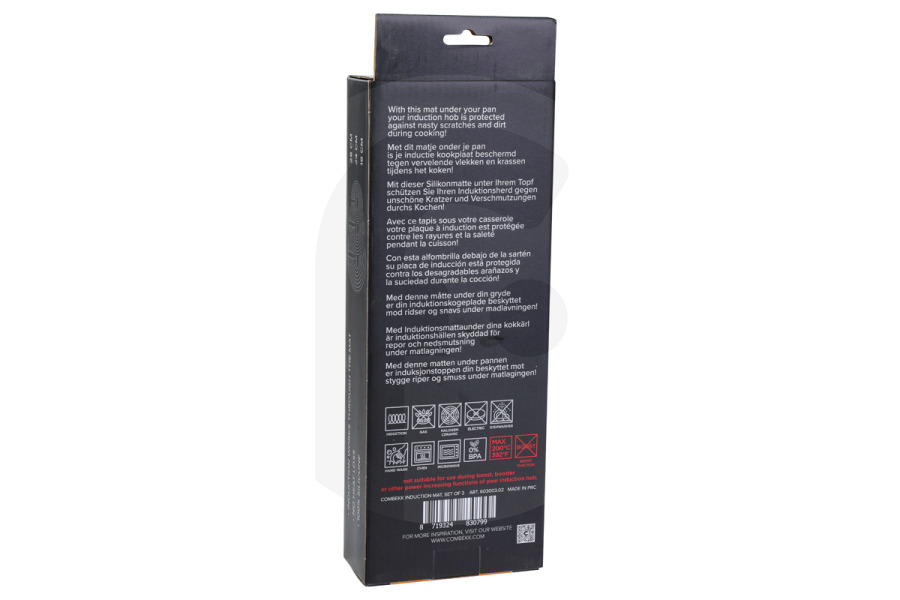 Combekk  Combekk Induktionsmatte 3er-Set für Pfanne 603003