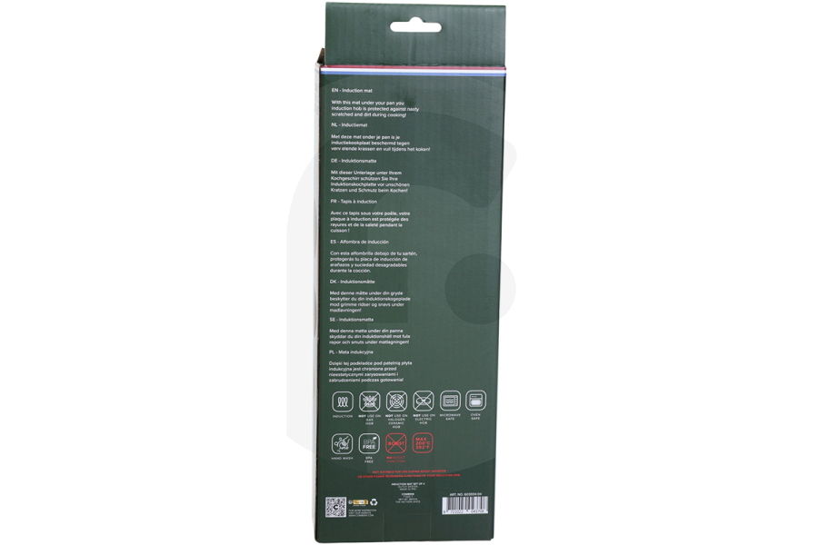 Universeel  Combekk alfombrilla de inducción juego de 4 para cocina 603004.04