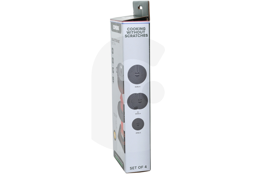 Universeel  Combekk alfombrilla de inducción juego de 4 para cocina 603004.04