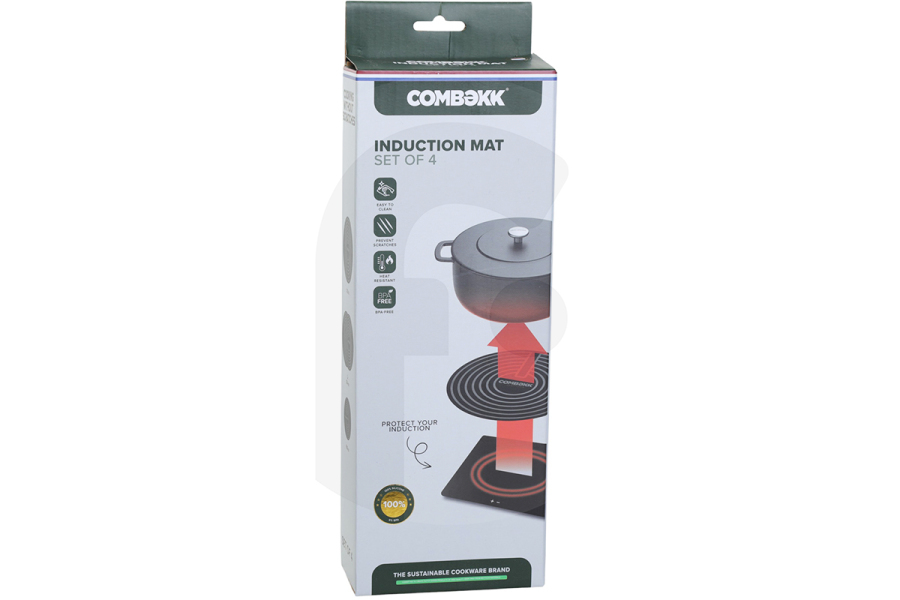 Universeel  Combekk alfombrilla de inducción juego de 4 para cocina 603004.04