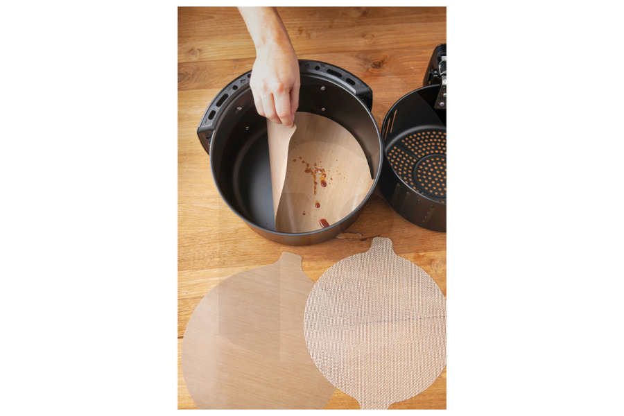 NoStik recubrimiento protector y de horno juego de 2 teflón para freidora de aire 1 EEE 792 apto para entre otros Lámina protectora y para hornear