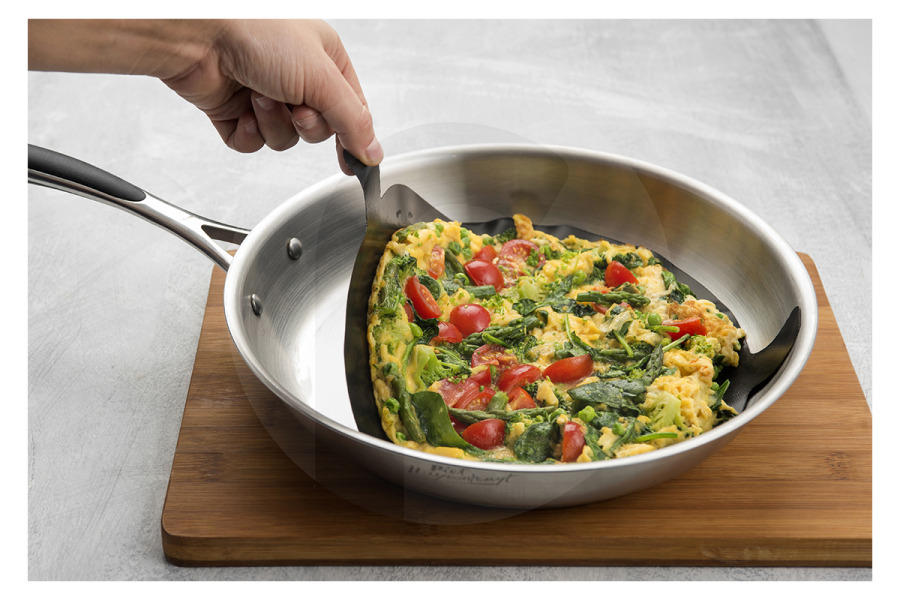 NoStik 1 DDD 398 Olla a presión Forro para tortilla NoStik 1 sartén DDD 398 apto para entre otros 24 cm de diámetro