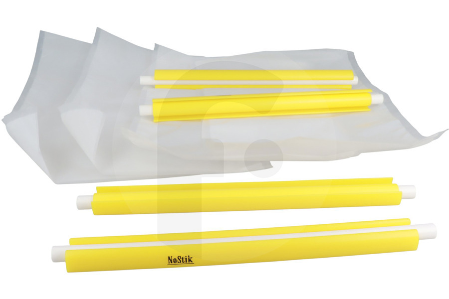 NoStik  NoStik wiederverwendbare Gefrierbeutel + Clips, 4er-Set Gefrierschrank 1 DDD 426