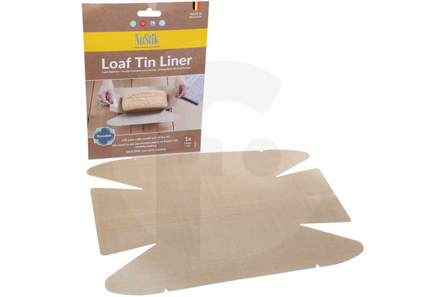 NoStik Horno NoStik Molde rectangular para pan 1 FFF 480 para horno y microondas apto para entre otros película protectora
