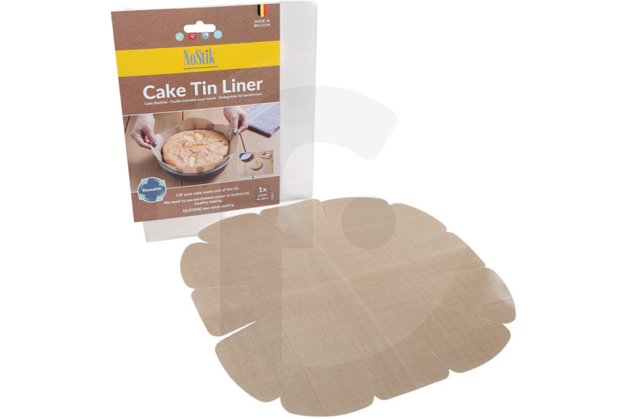 NoStik Horno NoStik Molde redondo para pasteles 1 FFF 478 para horno y microondas apto para entre otros película protectora