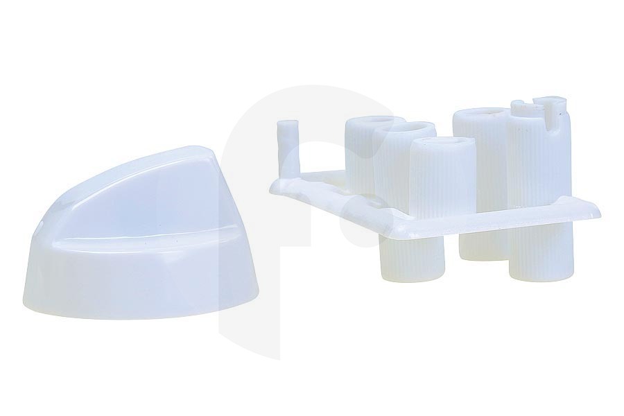 Universeel  Botón universal con adaptadores juego de 5 blanco horno
