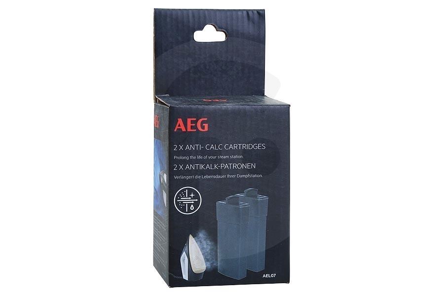 AEG Ferro da stiro Filtro anticalcare a cassetta (cartuccia anticalcare) per ferro da stiro AEG e altri 9009230518, AEL07