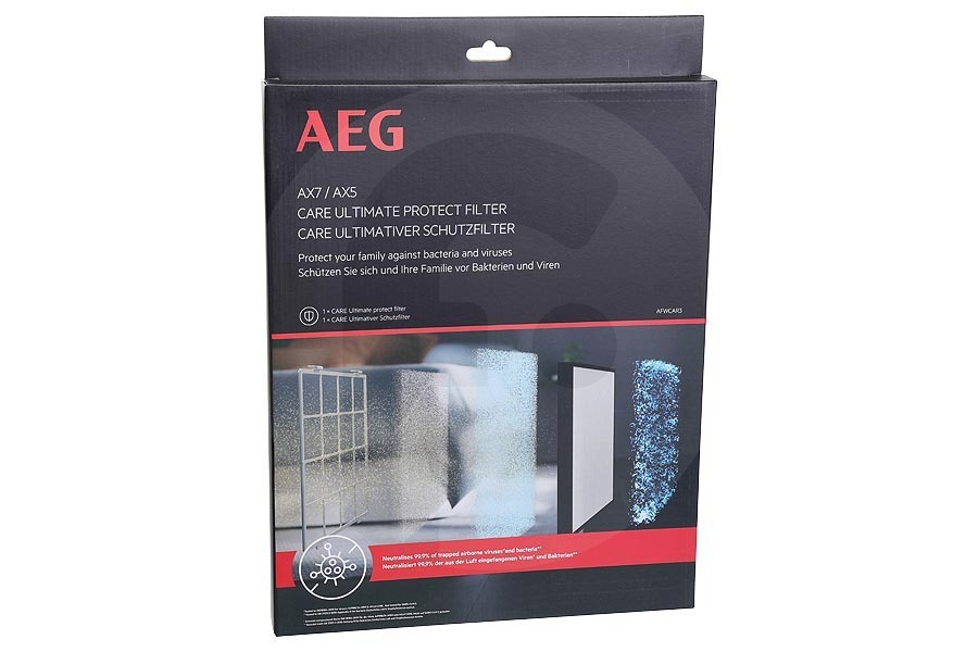 AEG Purificatore d'aria Filtro di protezione Care Ultrimate per AEG, Electrolux e altri depuratore d'aria 9009233322