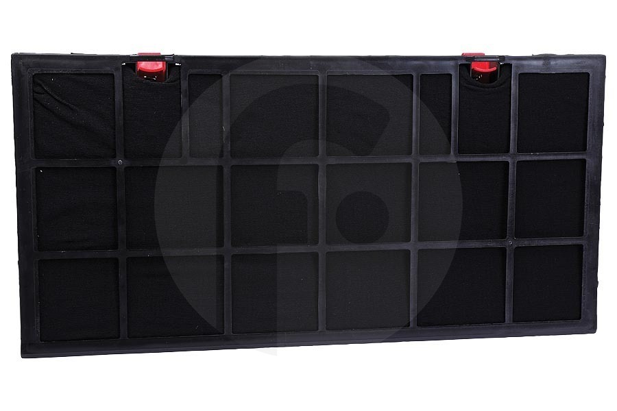 Atag 9029865962 Campana extractora Filtro de carbón (filtro de carbón activado) rectangular Long Life para AEG, Electrolux y otros campana extractora 9029801207, MCFE20