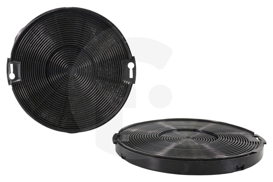 Juno-electrolux Campana extractora Filtro de carbón EFF75 redondo 2 piezas ø154mm para Zanussi y otros campana extractora 942492436