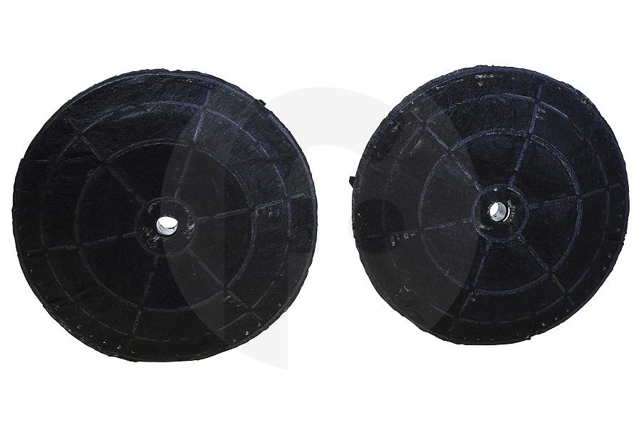AEG Cappa aspirante Filtro a carbone tipo 57 rotondo 2 pezzi per AEG, Electrolux e altri cappa da cucina 4055171138