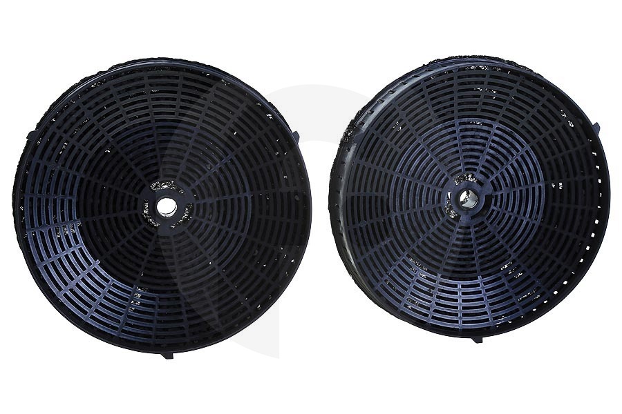 Husqvarna Campana extractora Filtro de carbón tipo 57 redondo 2 piezas para AEG, Electrolux y otros campana extractora 4055171138 apto para entre otros X56263, DE6261, ADX6300