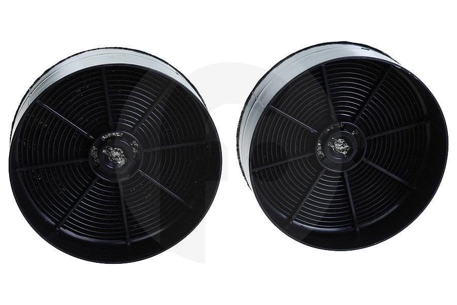 Atag 9029865749 Campana extractora Filtro de carbón (filtro de carbón activado) redondo ECFB03 2 uds. para AEG, Electrolux y otros campana extractora 9029798809