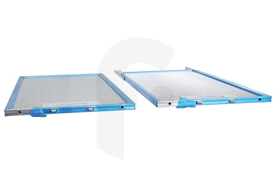 AEG Dunstabzugshaube Fettfilter (Metallfilter, Aluminiumfilter 377 x 183 mm) 2 Stück inkl. Gitter für u.a. AEG, Electrolux Dunstabzugshaube 4055356119