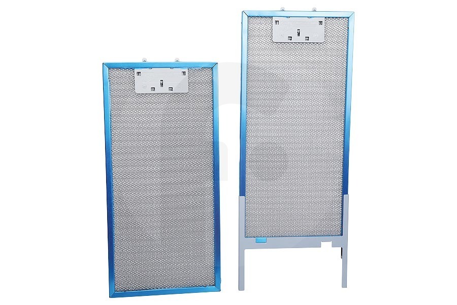 AEG Dunstabzugshaube Fettfilter (Metallfilter, Aluminiumfilter 377 x 183 mm) 2 Stück inkl. Gitter für u.a. AEG, Electrolux Dunstabzugshaube 4055356119