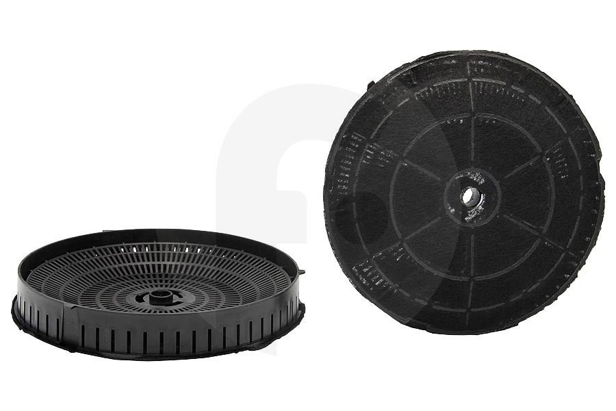 Rex Cappa aspirante Filtro a carbone (filtro antigrasso) ø 172mm 2 pezzi MCFE21 per AEG, Electrolux e altri cappa aspirante 9029801496