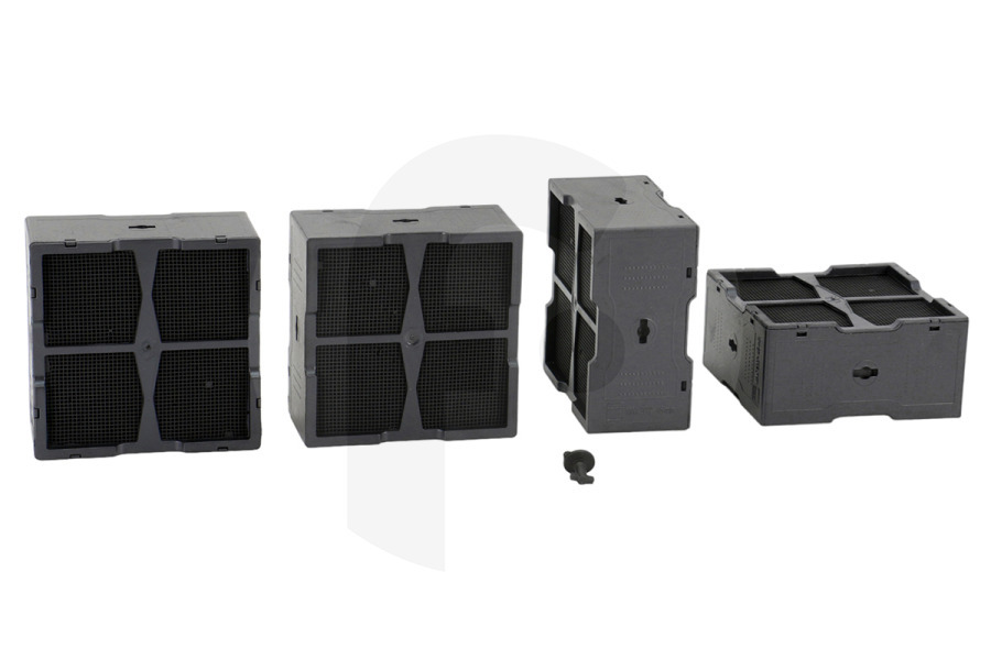 Alternatief Dunstabzugshaube Eurofilter Kohlefilter 4055499638 Kochfeld