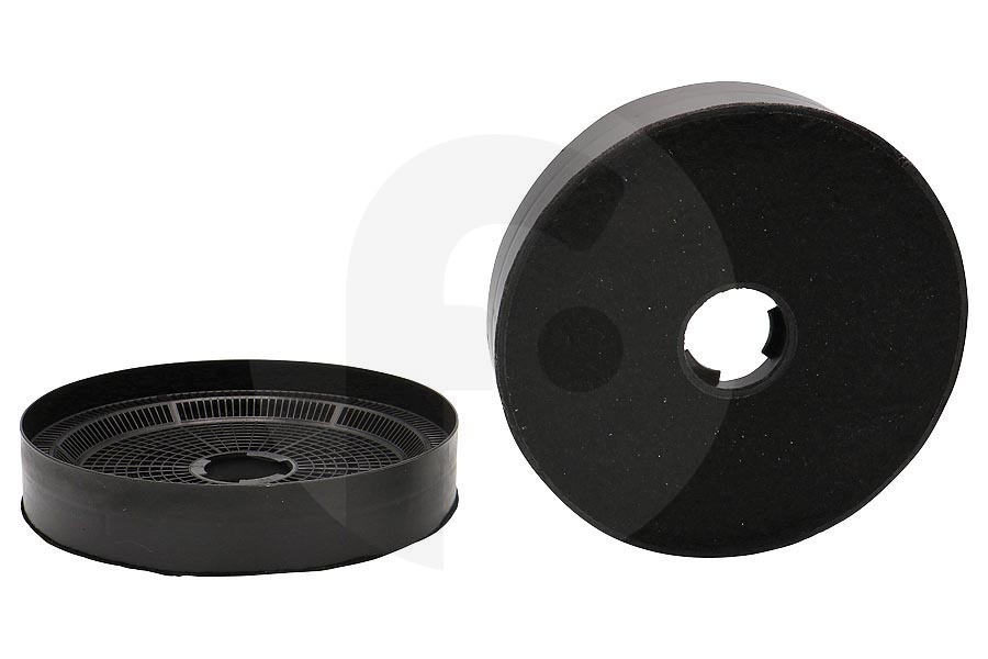 Glem Cappa aspirante Filtro a carbone (filtro antigrasso) Long Life ø 163mm 2 pezzi per AEG, Electrolux e altri cappa aspirante 9029800951