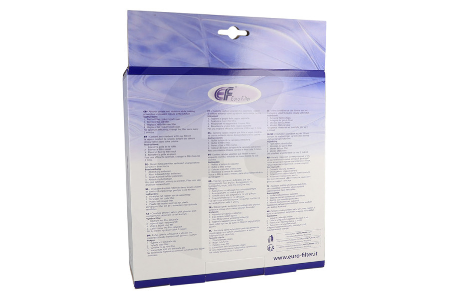 Alternative Dunstabzugshaube AEG Aktivkohlefilter Long Life 2x für Dunstabzugshaube 9029866069