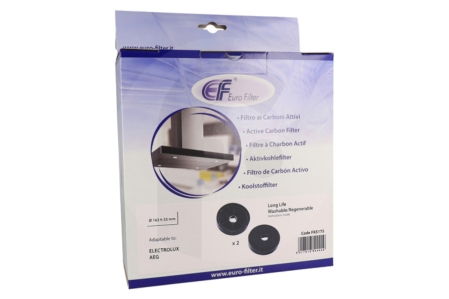 Alternative Dunstabzugshaube AEG Aktivkohlefilter Long Life 2x für Dunstabzugshaube 9029866069