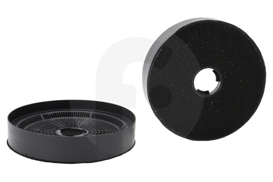 Electrolux Cappa aspirante Filtro carbone rotondo set da 2 per AEG, Electrolux e altri cappa aspirante 9029866390, MCFB78