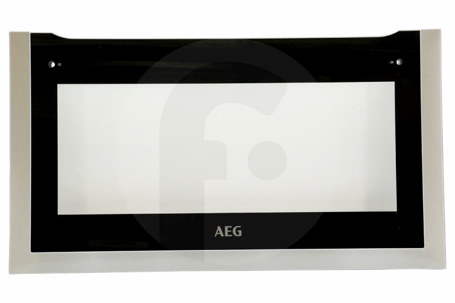 AEG Horno Cristal de la puerta (cristal para horno, placa de vidrio) exterior para AEG, Electrolux y otros horno 140052748013 apto para entre otros KME861000M, KMS761000M
