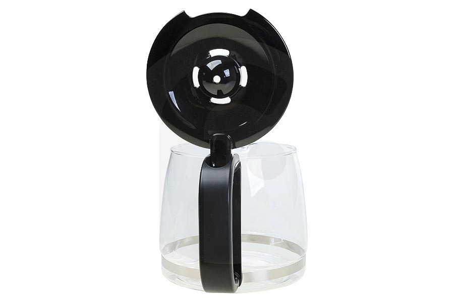 AEG Macchina del caffè Caffettiera (caraffa in vetro) incl. coperchio nera per AEG e altri macchina del caffe 4055342689