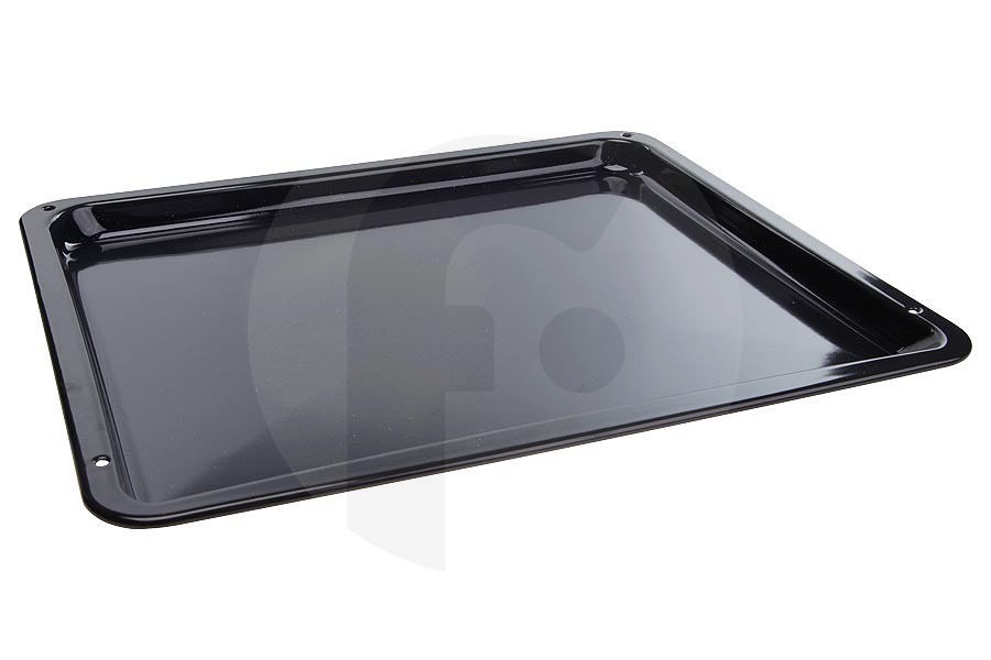Aeg electrolux Horno Bandeja para hornear (plato, bandeja de goteo) esmaltada para AEG, Electrolux y otros horno 140100943038 apto para entre otros E44015W, E44315B