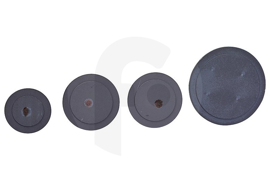 AEG  Brennerdeckel Set mit 4 Stück für u.a. AEG, Electrolux Kochfeld 50247380004
