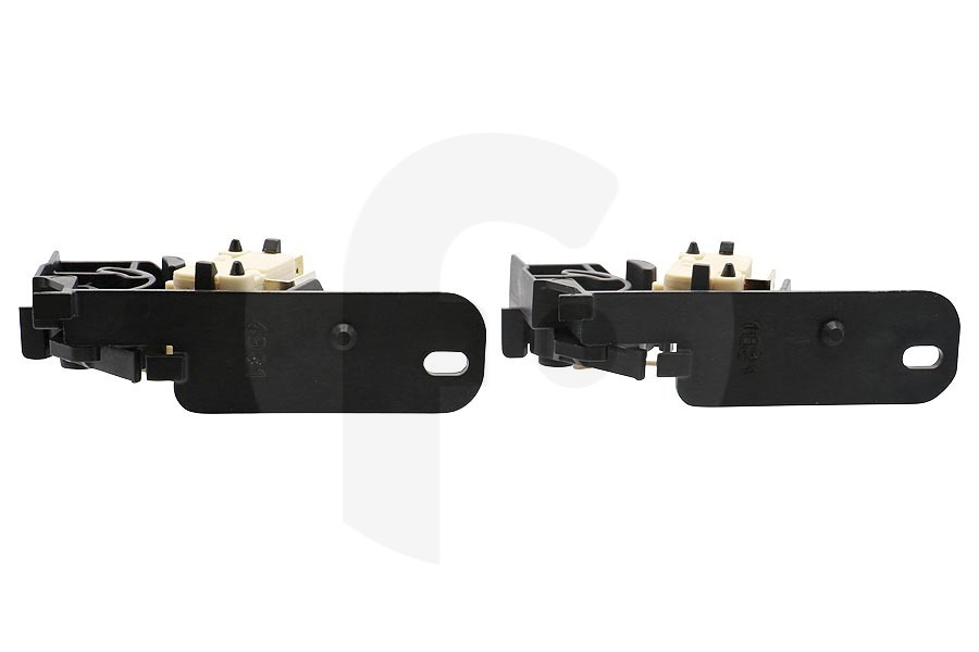 Juno Horno Interruptor de la puerta (bloqueo de puerta) incl. juego de soportes para AEG, Electrolux y otros microondas (combinado) 4055521241