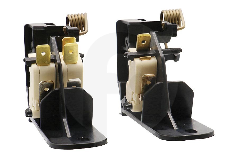 Juno Horno Interruptor de la puerta (bloqueo de puerta) incl. juego de soportes para AEG, Electrolux y otros microondas (combinado) 4055521241