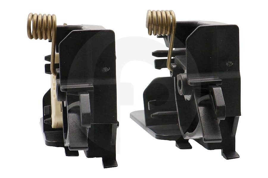 Juno Horno Interruptor de la puerta (bloqueo de puerta) incl. juego de soportes para AEG, Electrolux y otros microondas (combinado) 4055521241