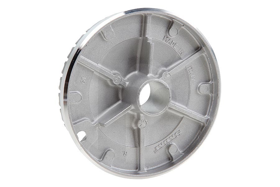 Ariston-Blue Air Herd & Kochfeld Brennerkelch (9cm chromfarbe) für Herd C00052928, 52928