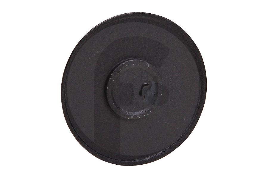 Ariston-Blue Air Herd & Kochfeld Brennerdeckel (55mm -schwarz emaille-) für Herd C00052933, 52933
