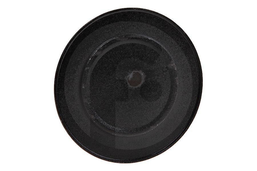 Ariston-Blue Air Herd & Kochfeld Brennerdeckel (100mm -schwarz Emaille -) für Herd C00052931, 52931