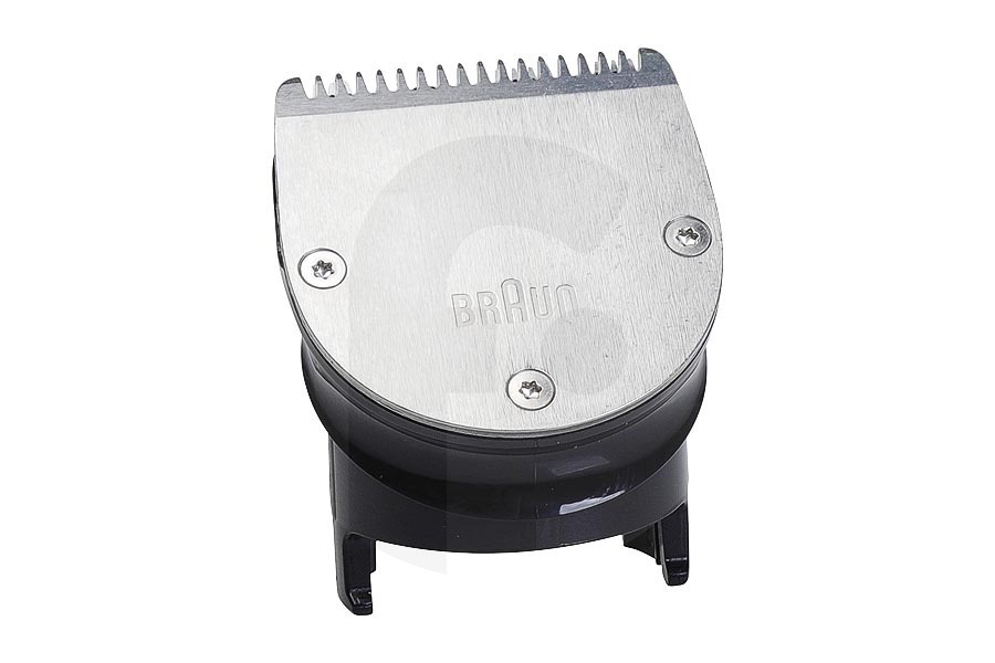 Braun Cortabarbas Braun bloque de cuchillas (cabezal de corte) metálico recortadora de barba 81695620 apto para entre otros BT5040, BT7040, MGK7220