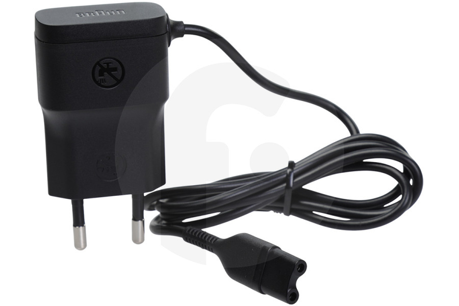 Braun cargador para cortapelos 80761300 apto para entre otros BG7550, BT9420, BT3440, BT5410, BT7420, MGK3441