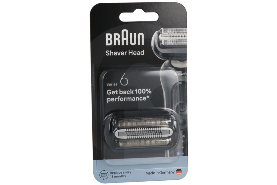 Braun Rasoio elettrico Braun lamina di rasatura Series 64B (argento) retro combinato per rasoio BRA64B