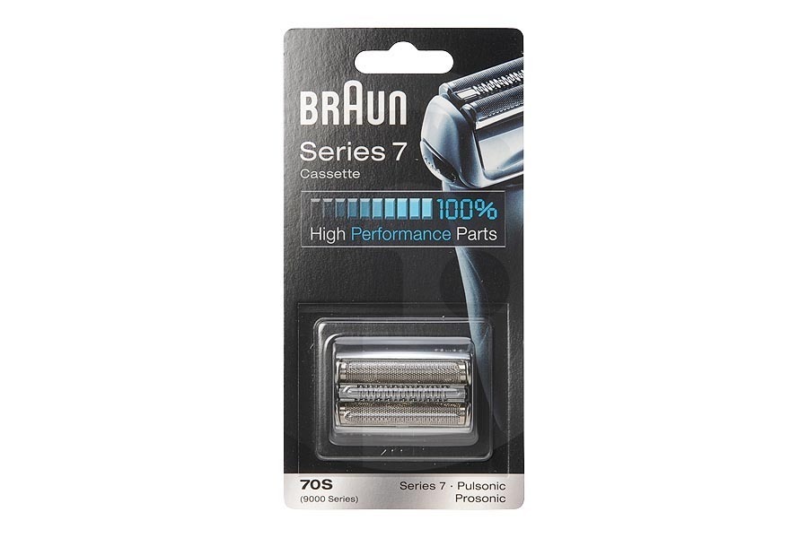 Braun 81387979 Maquinilla de afeitar Casete recambio para Afeitadora 81253279 (plateado 9000 serie 70s) maquinilla de afeitar 81253279 apto para entre otros Cassette serie 9000