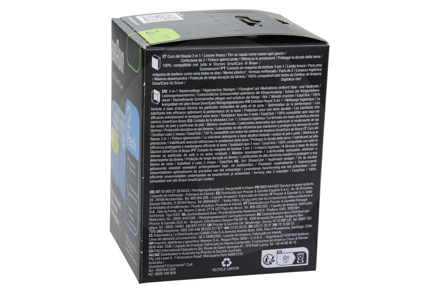 Braun Rasoio elettrico Braun Disinfettante (clean & renew cartuccie) rasoio 65331707