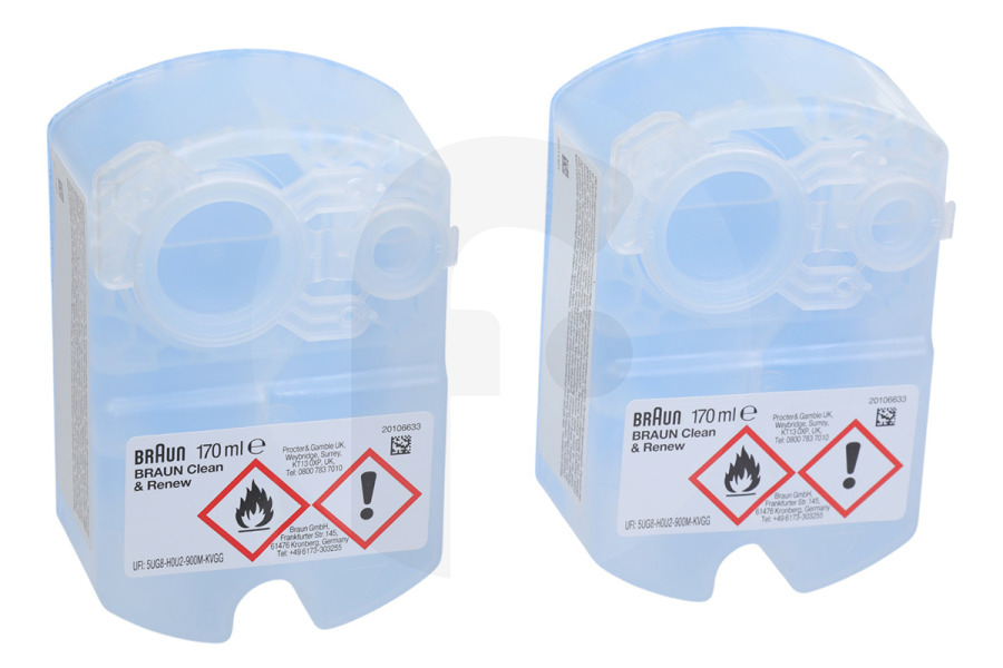 Braun Rasoio elettrico Braun Disinfettante (clean & renew cartuccie) rasoio 65331707