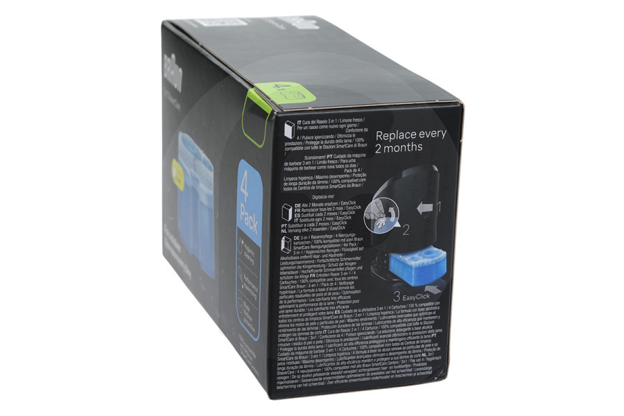 Braun Rasoio elettrico Braun Disinfettante (clean & charge ricarica per 4) rasoio 4210201072447
