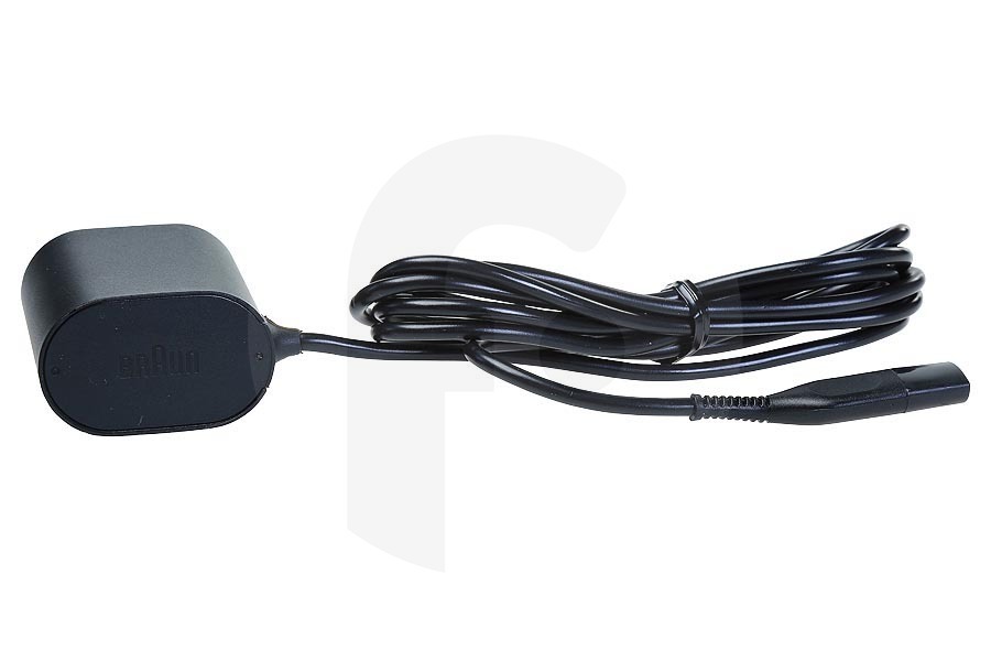 Braun 81747675 Maquinilla de afeitar Cable (cable de alimentación + enchufe) maquinilla de afeitar 81395601 apto para entre otros 5417, 5418, 5683, 5685