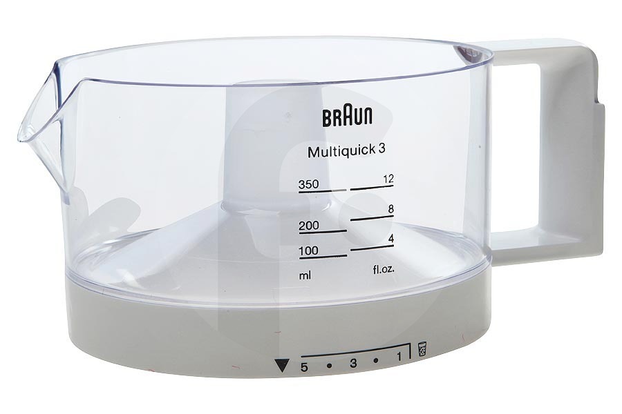 Braun Robot da cucina Braun ciotola di miscelazione (per centrifuga mpz 6) robot da cucina AS00004537 adatto a tra cui MPZ7, MPZ9, Multiquick3MPZ6