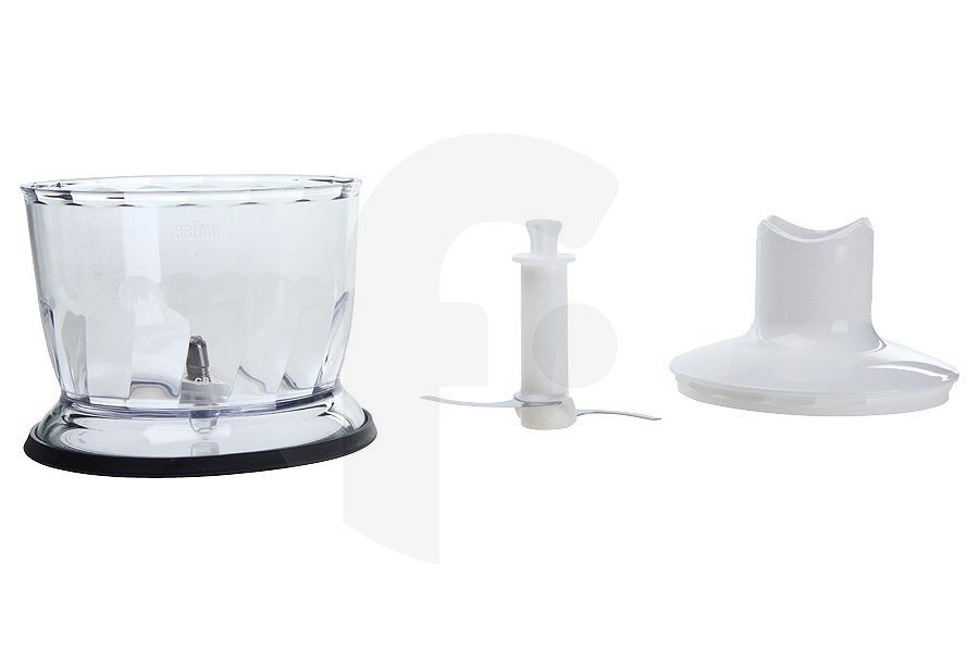 Braun Küchenmaschine Braun Fleischwolf (MQ30 Fleischwolf, weiß, 500ml) für Küchenmaschine AX22110062
