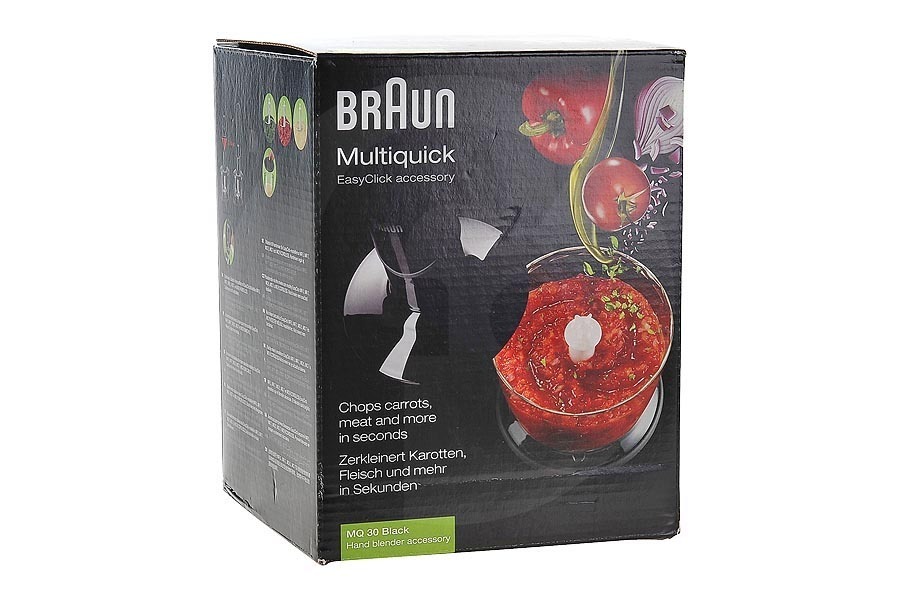 Braun Robot da cucina Braun Tritatutto (Mq30 lama, nero, 500ml) robot da cucina 0X81364498