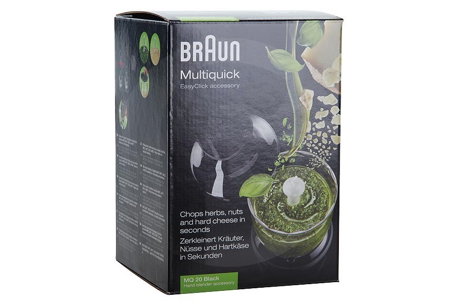 Braun Robot da cucina Braun Tritatutto (MQ20 lama, nero, 350ml) robot da cucina 0X81364458