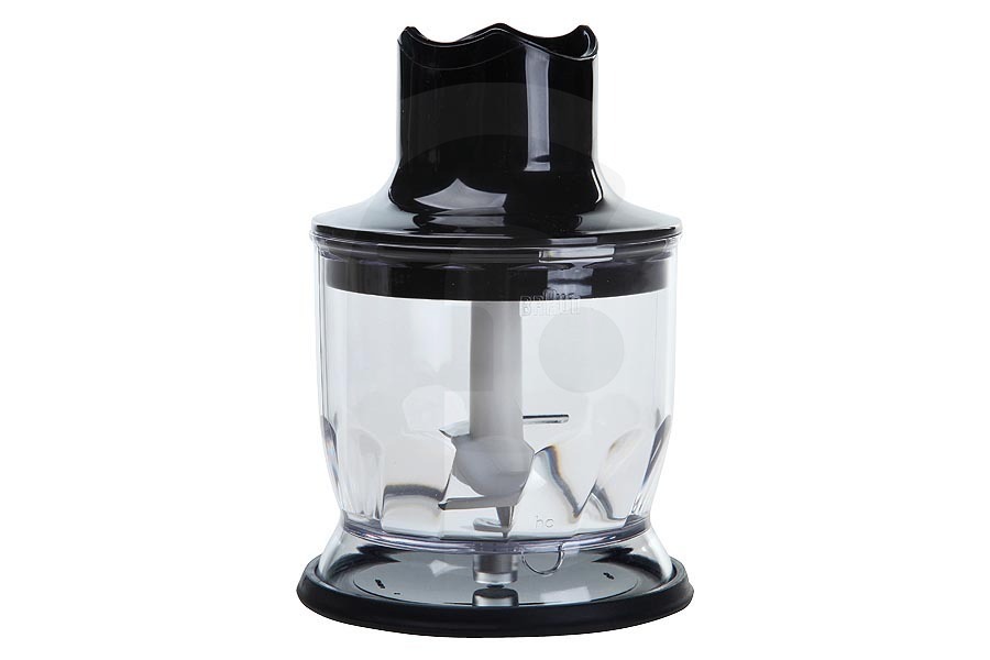 Braun AX22110061 Robot da cucina Braun Tritatutto (MQ20 lama, nero, 350ml) robot da cucina 0X81364458 adatto a tra cui Minipimer 5 e 7 frullatori